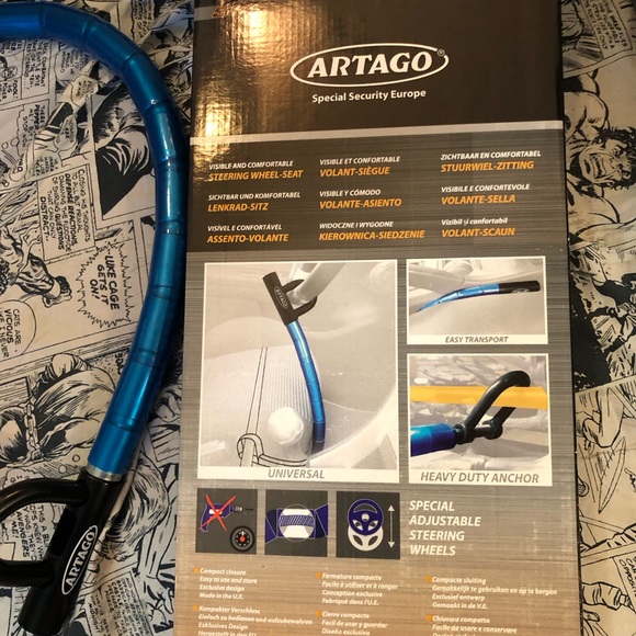 Artego Car Anti Theft Lock - Picture 7 of 7